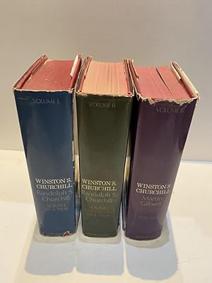 Seller image for WINSTON S CHURCHILL VOLUME I YOUTH 1874-1900 [With] VOLUME II YOUNG STATESMAN 1901-1914 [With] VOLUME III 1914-1916 for sale by Worlds End Bookshop (ABA, PBFA, ILAB)