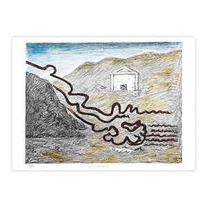 Giorgio De Chirico (1888-1978) Il Fiume misterioso, 1969