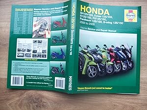 Honda 125 Scooters (SH, SES, NES, PES & FES 125) 2000 - 2009