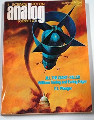 Seller image for ANALOG Science Fiction/ Science Fact: March, Mar. 1975 for sale by Preferred Books