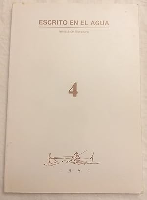 Seller image for Escrito en el agua 4. Revista de literatura. Poetas de los 90. for sale by Aaromadelibros