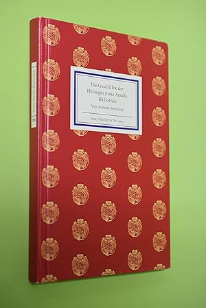 Imagen del vendedor de IB1293# Die Geschichte der Herzogin-Anna-Amalia-Bibliothek. Insel-Bcherei ; Nr. 1293 a la venta por Antiquariat Biebusch