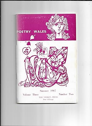 Imagen del vendedor de Poetry Wales. Volume Three. Number Two. Summer 1967 a la venta por Gwyn Tudur Davies