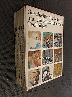 Geschichte der Kunst und der künstlerischen Techniken; Set in 6 Vols.; Band I: Wandmalerei, Tafel...