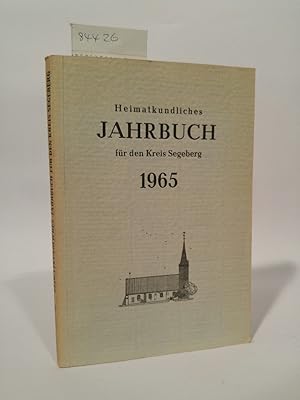 Image du vendeur pour Heimatkundliches Jahrbuch fr den Kreis Segeberg mis en vente par ANTIQUARIAT Franke BRUDDENBOOKS