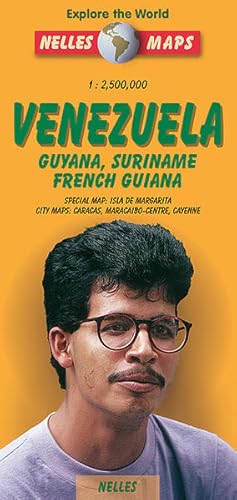 Nelles Maps, Venezuela - Guyana - Suriname - French Guiana 1:2,500,000