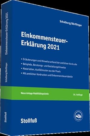 Immagine del venditore per Einkommensteuer-Erklrung 2021 venduto da BuchWeltWeit Ludwig Meier e.K.