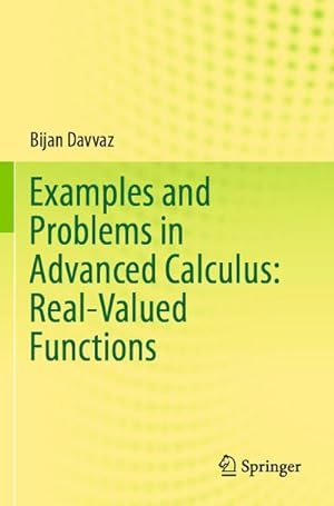 Bild des Verkufers fr Examples and Problems in Advanced Calculus: Real-Valued Functions zum Verkauf von AHA-BUCH GmbH