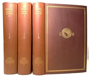 Zwölf Bücher Preußischer Geschichte. Drei Bände. Herausgegeben von Prof. Dr. Georg Küntzel. (Leop...