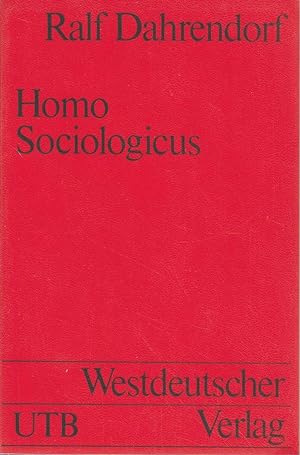 Homo sociologicus : Ein Versuch z. Geschichte, Bedeutung u. Kritik d. Kategorie d. sozialen Rolle...