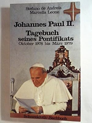 Bild des Verkufers fr Johannes Paul II. Tagebuch I seines Pontifikats. Oktober 1978 bis Mrz 1979 zum Verkauf von Gabis Bcherlager