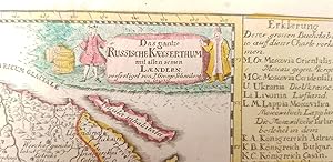 Das gantze Russische Käyserthum mit allen seinen Ländern verfertiget von J. George Schreibern in ...