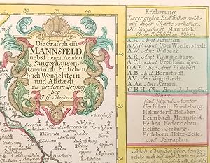 Die Grafschafft Mannsfeld nebst denen Ämtern Sangerhausen, Querfurth, Sittichenbach, Wendelstein ...