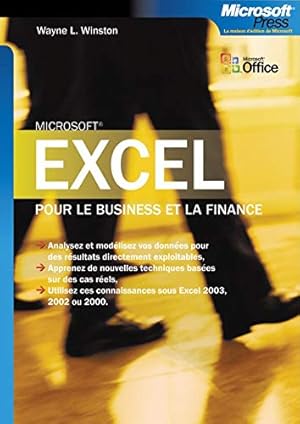 Bild des Verkufers fr Excel pour le business et la finance zum Verkauf von WeBuyBooks