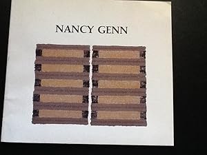 Seller image for Nancy Genn: Paper paintings : September 6th-29th, 1984, Andrew Crispo Gallery for sale by Sheapast Art and Books