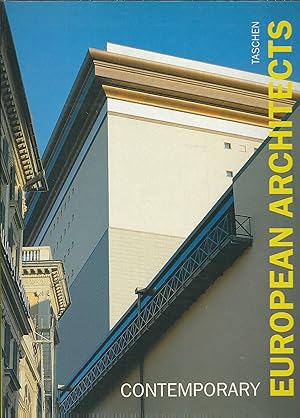 Bild des Verkufers fr CONTEMPORARY EUROPEAN ARCHITECTS zum Verkauf von Libreria Rita Vittadello