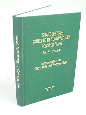 Bild des Verkufers fr Shakespeares Sonette in europischen Perspektiven. zum Verkauf von Antiquariat Dorner
