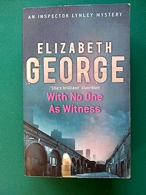 Seller image for With No One As Witness for sale by Shelley's Books