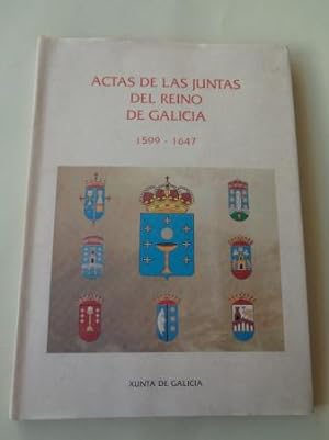 Actas de las Juntas del Reino de Galicia. 5 Volúmenes en 5 CDs (Abarcan desde 1599 a 1647)
