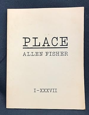 Seller image for Place: Drafted 22.4.73, comprising most of book 1, place one to thirty-seven, first movement for sale by Friends of the Library Bookstore