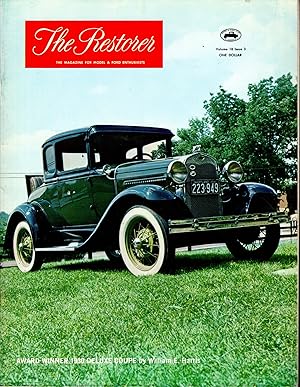 Seller image for The Restorer: A Magazine for Model A Ford Entuussiasts: Volume 18, Issue 3: September-October, 1973: for sale by Dorley House Books, Inc.