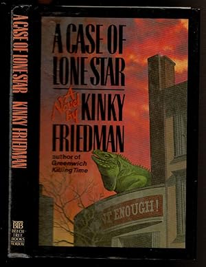 Seller image for A CASE OF LONE STAR for sale by Circle City Books