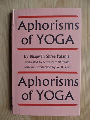 Seller image for Aphorisms of Yoga for sale by Antiquariat Rohde