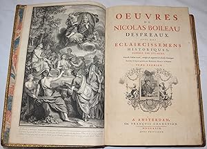 Oeuvres de Nicolas Boileau Despréaux. Avec des éclaircissements historiques, donnez par lui-même....