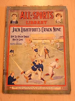 All-Sports Library # 7 Jack Lightfoot's Crack Nine, March 25, 1905