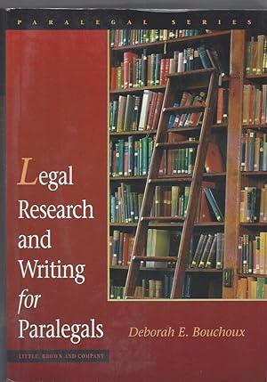Immagine del venditore per Legal Research and Writing for Paralegals. venduto da Brentwood Books