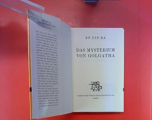 Bild des Verkufers fr Das Mysterium von Golgatha zum Verkauf von biblion2