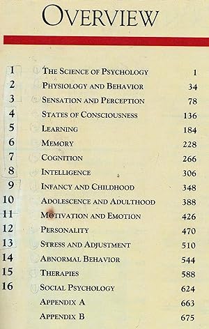 Image du vendeur pour Psychology: an Introduction, 8th Ed. mis en vente par Yosemite Street Books