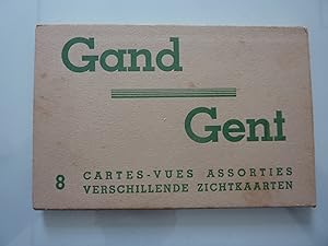 GAND GENT 8 CARTES - VUES ASSORTIES