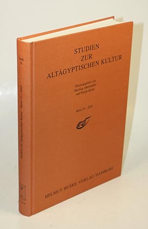 Imagen del vendedor de Studien zur Altgyptischen Kultur. Band 33. a la venta por Antiquariat Gallus / Dr. P. Adelsberger