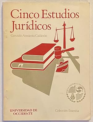 Imagen del vendedor de CINCO ESTUDIOS JURIDICOS a la venta por F�bula Libros (Librer�a Jim�nez-Bravo)
