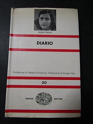 Immagine del venditore per Anna Frank. Diario. Einaudi. 1971 venduto da Amarcord libri
