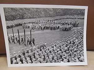 Bild des Verkufers fr Appell der Amtswalter der NSDAP auf dem Lbecker-Torfeld am 17. Mai 1933. Originalabzug. zum Verkauf von Antiquariat Friederichsen