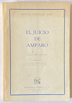 Imagen del vendedor de EL JUICIO DE AMPARO a la venta por Fbula Libros (Librera Jimnez-Bravo)