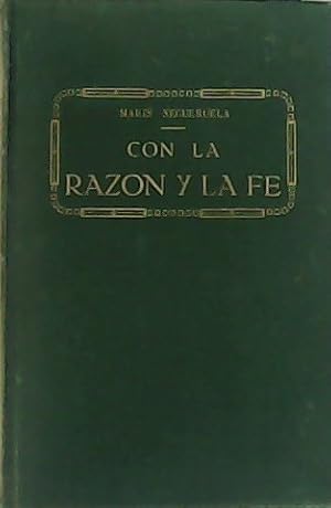 Imagen del vendedor de Con la razn y la fe. Problemas apologticos. a la venta por Librera y Editorial Renacimiento, S.A.