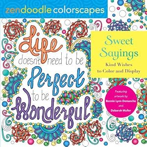 Seller image for Zendoodle Colorscapes: Sweet Sayings (Paperback) for sale by Grand Eagle Retail