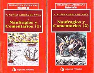 Imagen del vendedor de Naufragios y comentarios. Edicin de Roberto Ferrando. a la venta por Librera y Editorial Renacimiento, S.A.