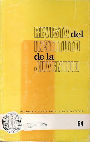 Imagen del vendedor de Revista del Instituto de la juventud. a la venta por Librera y Editorial Renacimiento, S.A.