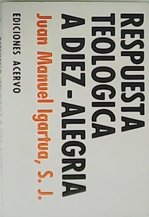 Immagine del venditore per Respuesta teolgica a Dez-Alegra. venduto da Librera y Editorial Renacimiento, S.A.