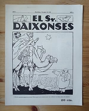 Facsímil Revista El Sr. Daixonses Núm. 1 (Facsímils de revistes d'humor catalanes, núm. 5 / maig ...
