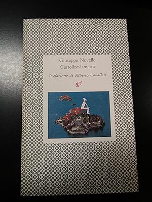 Novello Giuseppe. Cartoline-lametta. Archinto 1987.