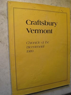 Craftsbury Vermont, Chronicle of the Bicentennial 1989