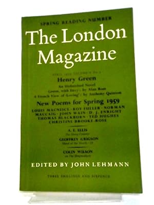 Seller image for London Magazine Volume 6 No. 4 April 1959 for sale by World of Rare Books