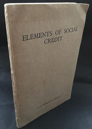 Seller image for Elements of Social Credit for sale by blograrebooks