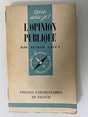 Seller image for L'Opinion publique for sale by Nk Libros