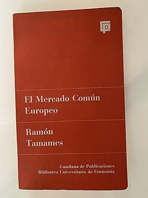 Imagen del vendedor de El mercado comn europeo a la venta por Nk Libros